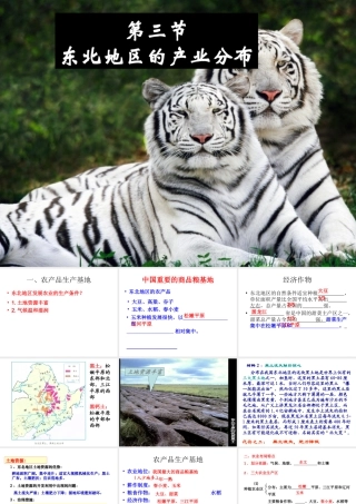 东北地区的产业分布