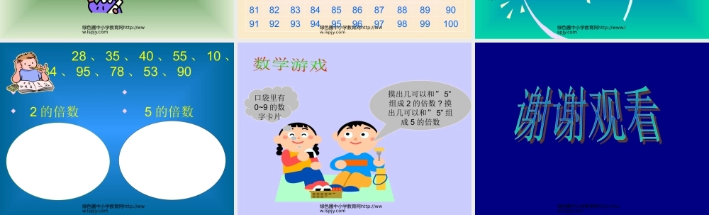 人教版五年级数学下册《因数与倍数》课件PPT