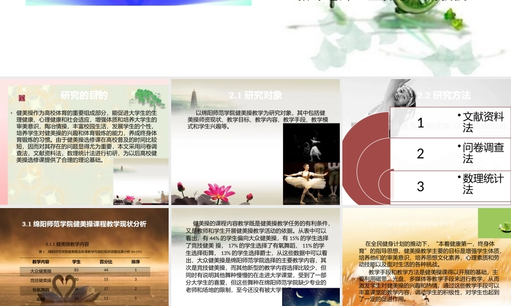 毕业成果展示