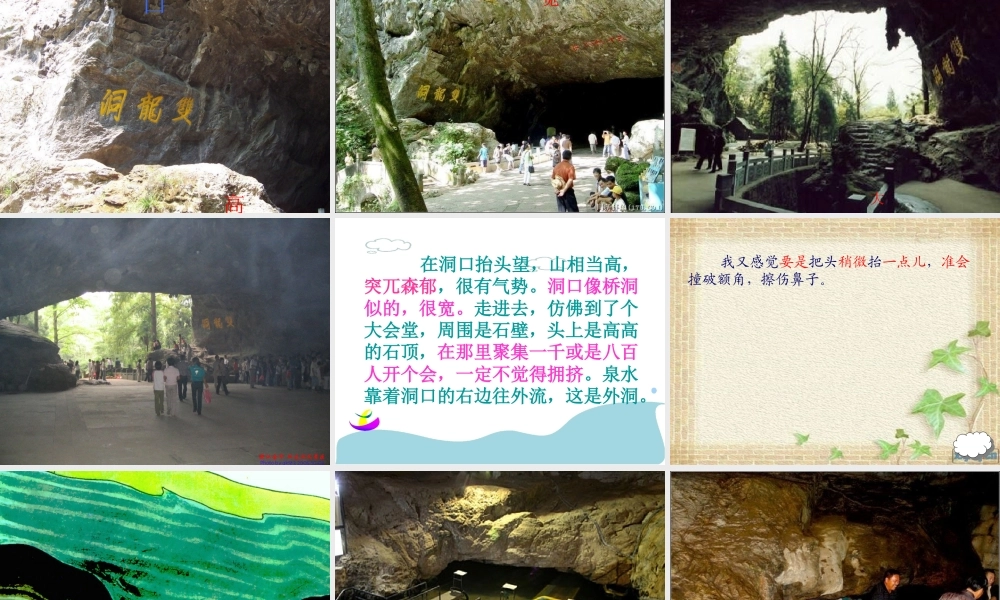 记金华的双龙洞()