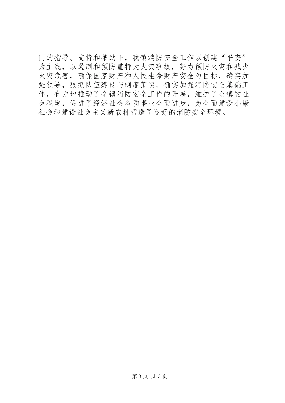 乡镇商务局年度安全生产工作总结范文_第3页