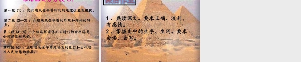 埃及的金字塔PPT