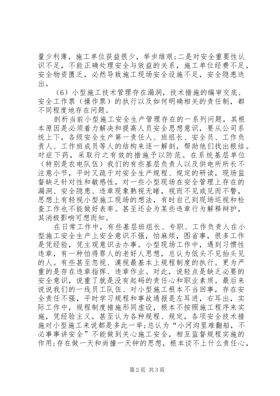 电力安全生产总结_第2页