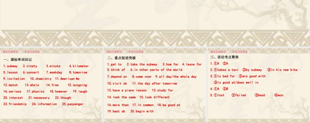 第六节八年级上UnitUnit