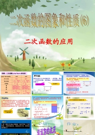 二次函数性质（6）最值