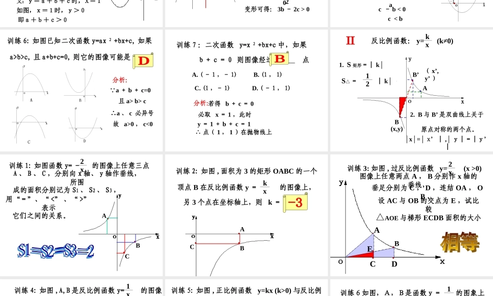 函数及其图像的研究新复习