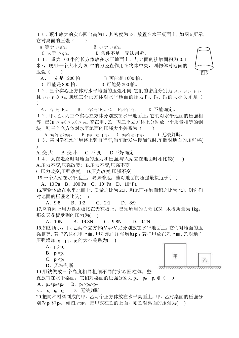 压力和压强王_第2页