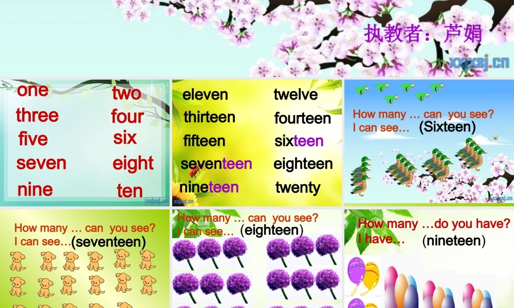 小学三年级英语下册Unit3课件Howmany-04PPT课件