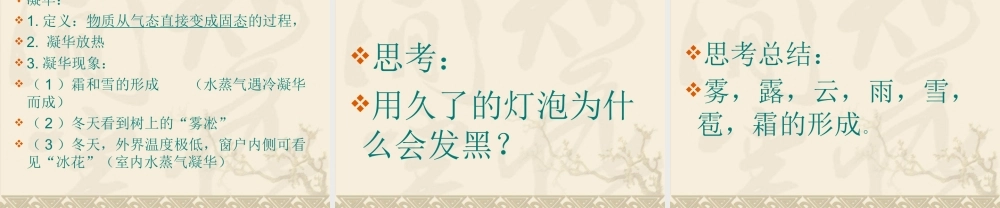 物态变化复习课件 (2)