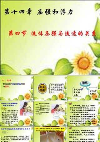 流体压强与流速关系课件(公开课) (2)