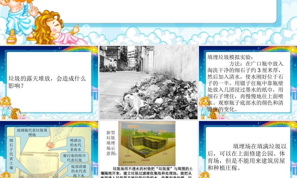 垃圾的处理PPT课件