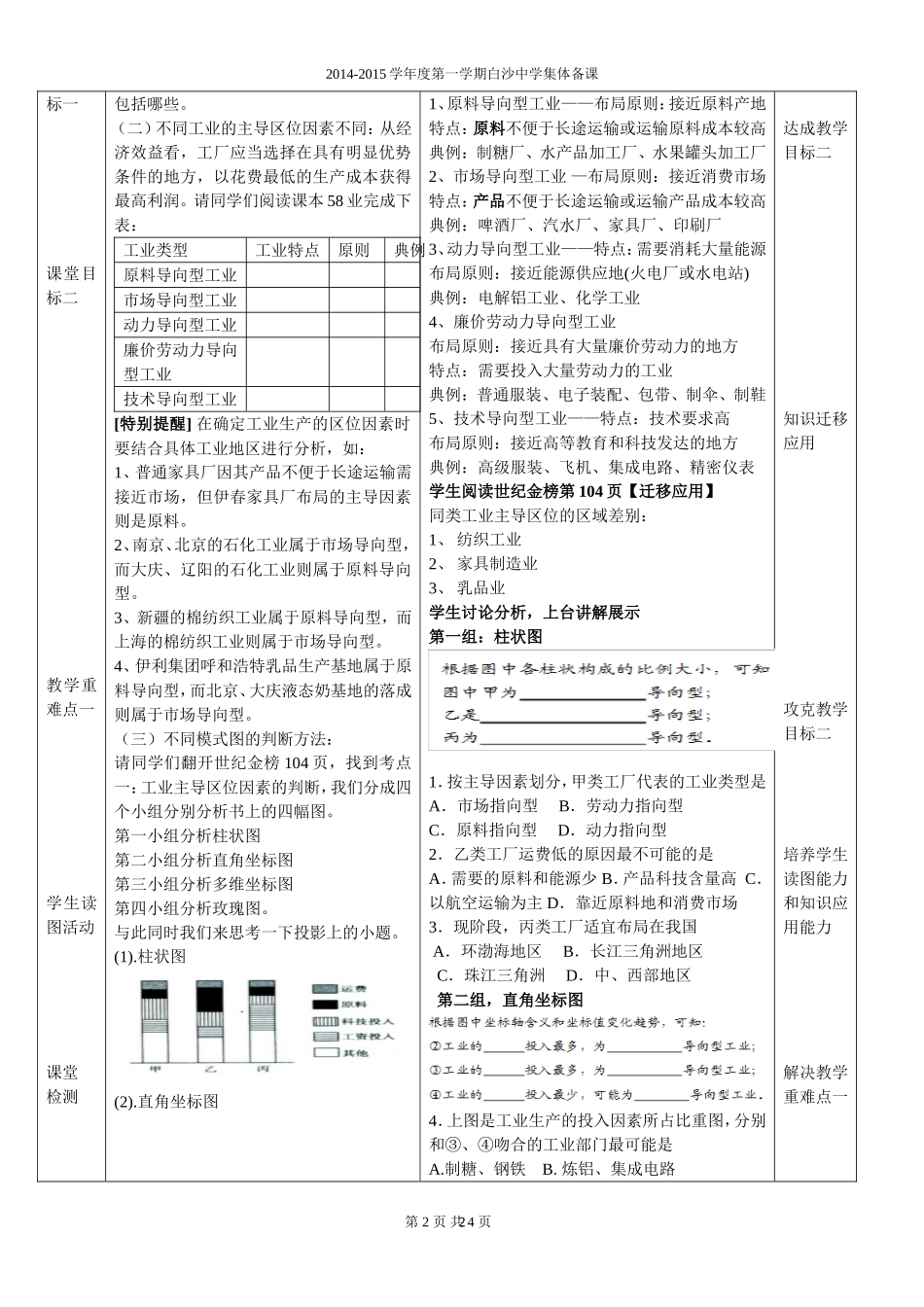 工业的区位选择_第2页