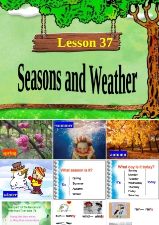 冀教版_2012年秋季_衔接版lesson_37_seasons_and_weather