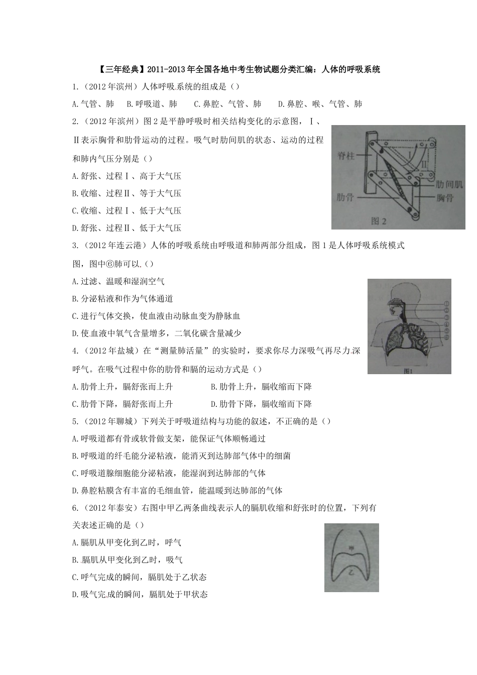 三年经典呼吸_第1页