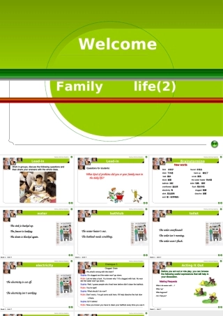 八年级校本口语资料familylife2