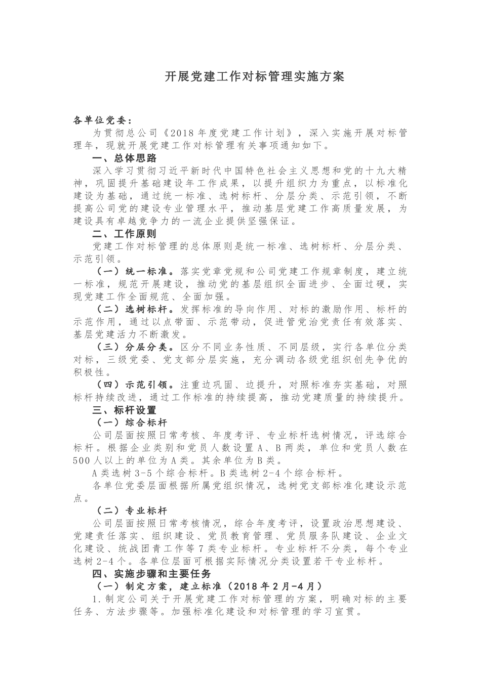 党建工作对标管理是啥，咋办这份方案说的很清楚！_第1页