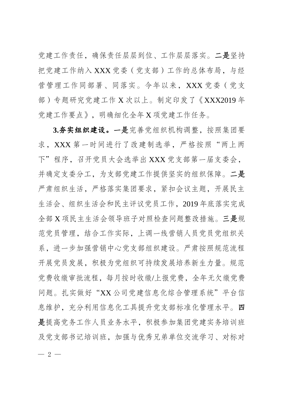 党组织2019年度党建工作总结报告_第2页
