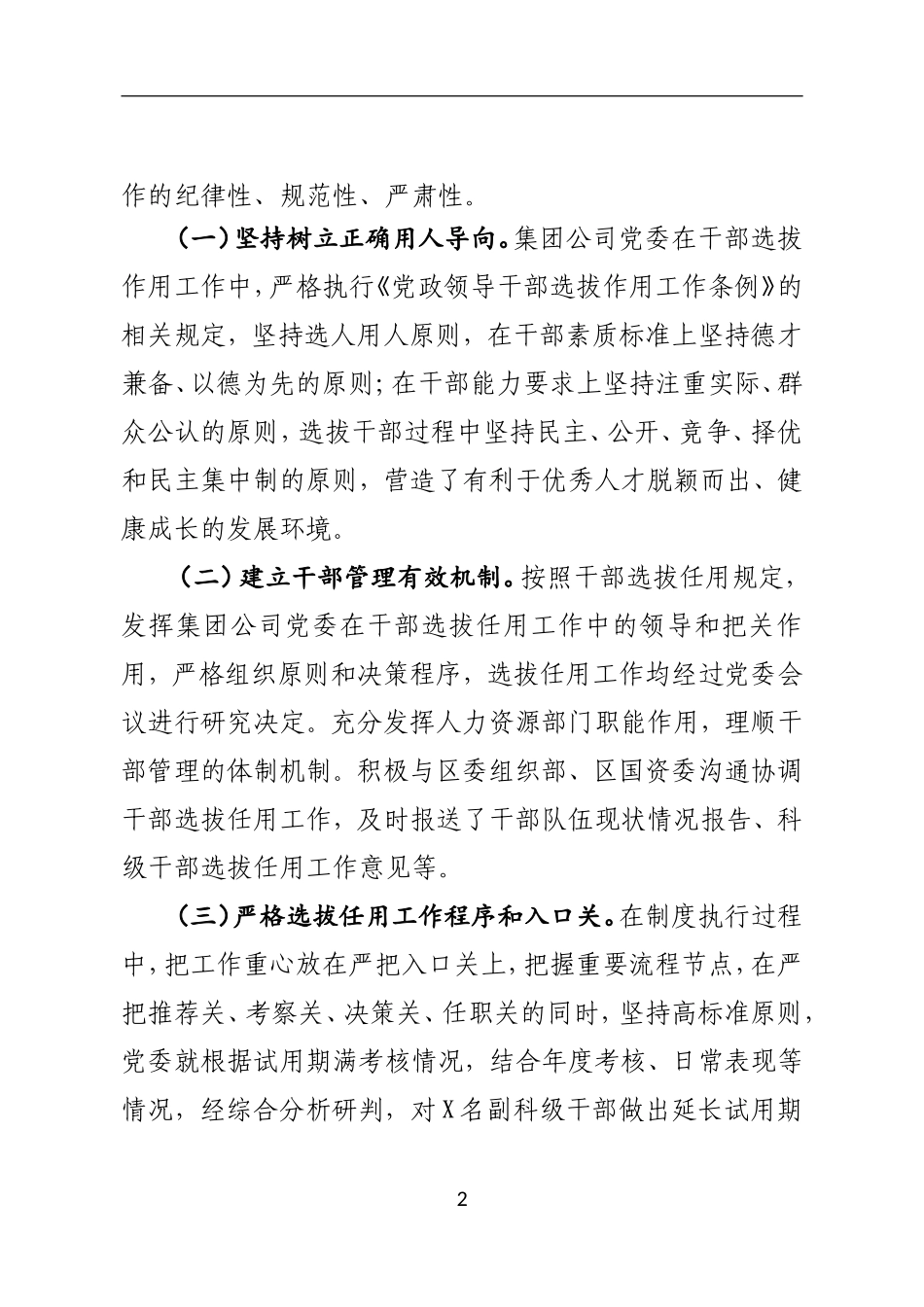 选人用人专项报告_第2页