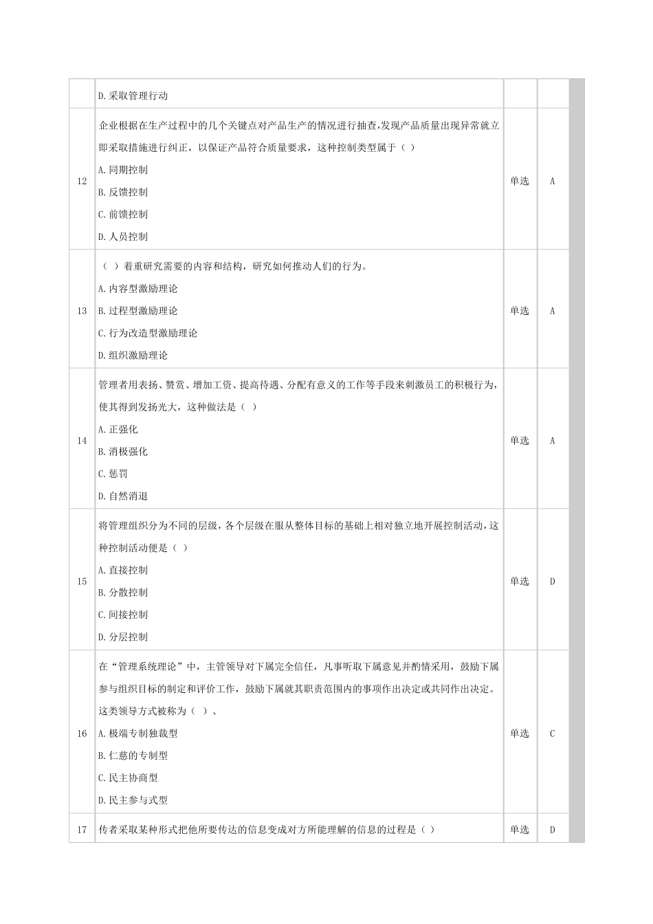 (合集)管理学记分作业一到三_第3页