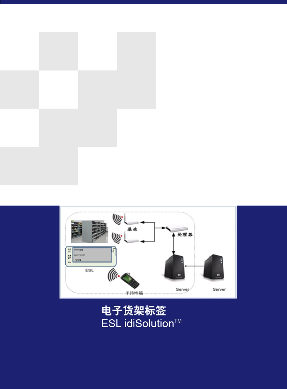 (含仓库和超市)电子标签ESL应用介绍1_第1页