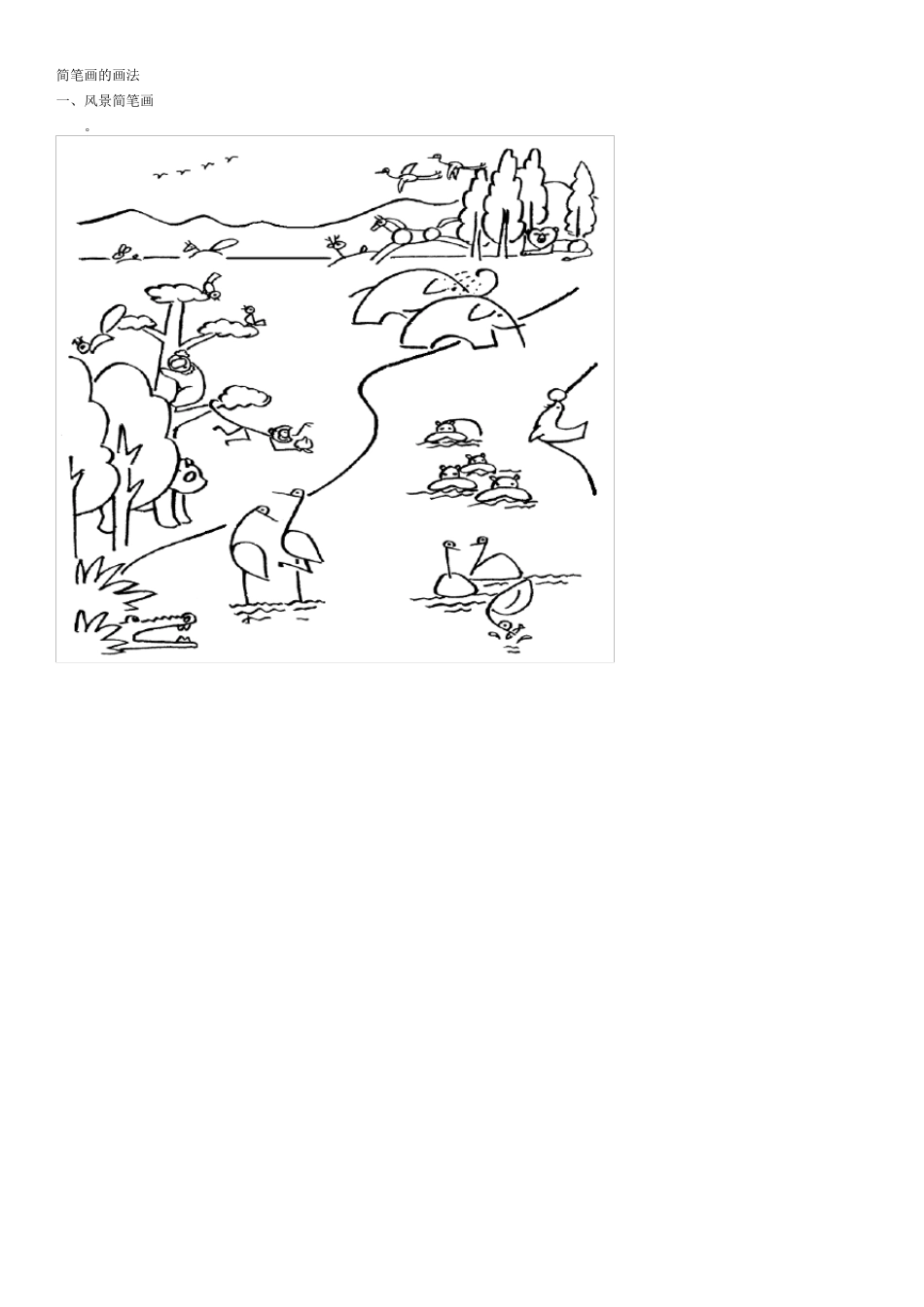 (完整word版)经典简笔画大全_第1页