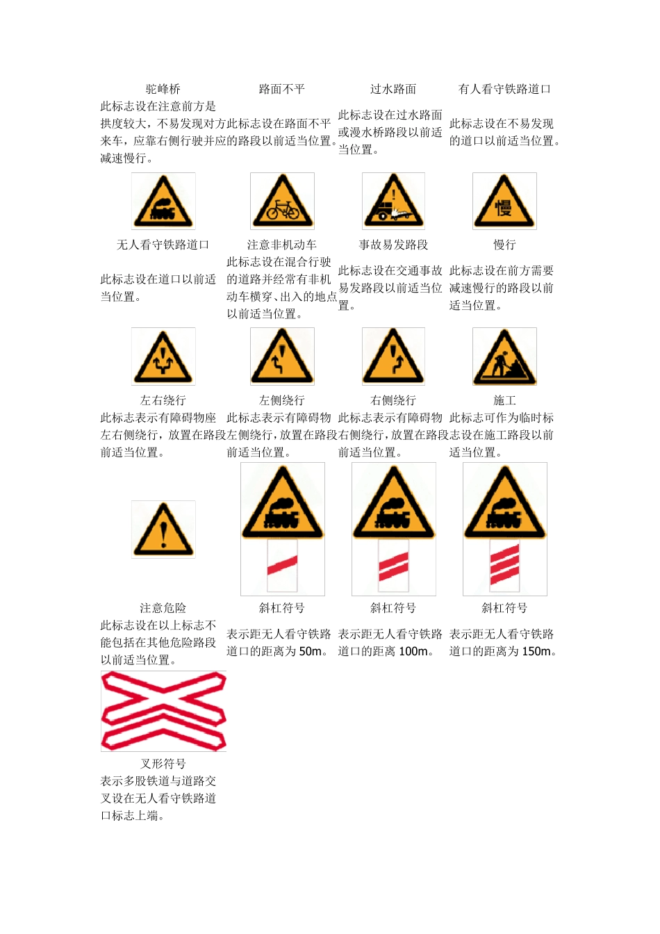 (完整word版)道路交通标志和标线(GB57682009)_第3页