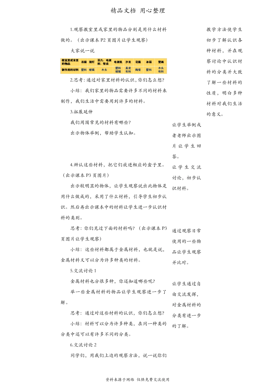 (新教材)苏教版二年级下册科学全册教案(教学设计)_第2页