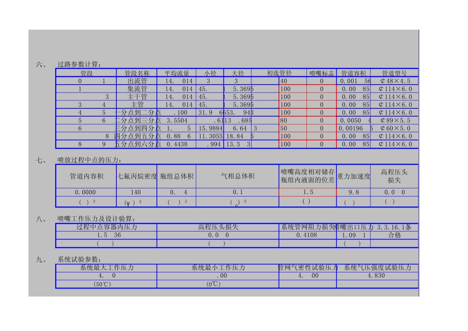 (柜式气体灭火装置)七氟丙烷系统设计计算(GB503702005)_第2页