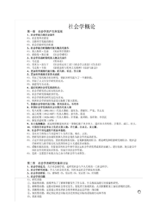 00034社会学概论