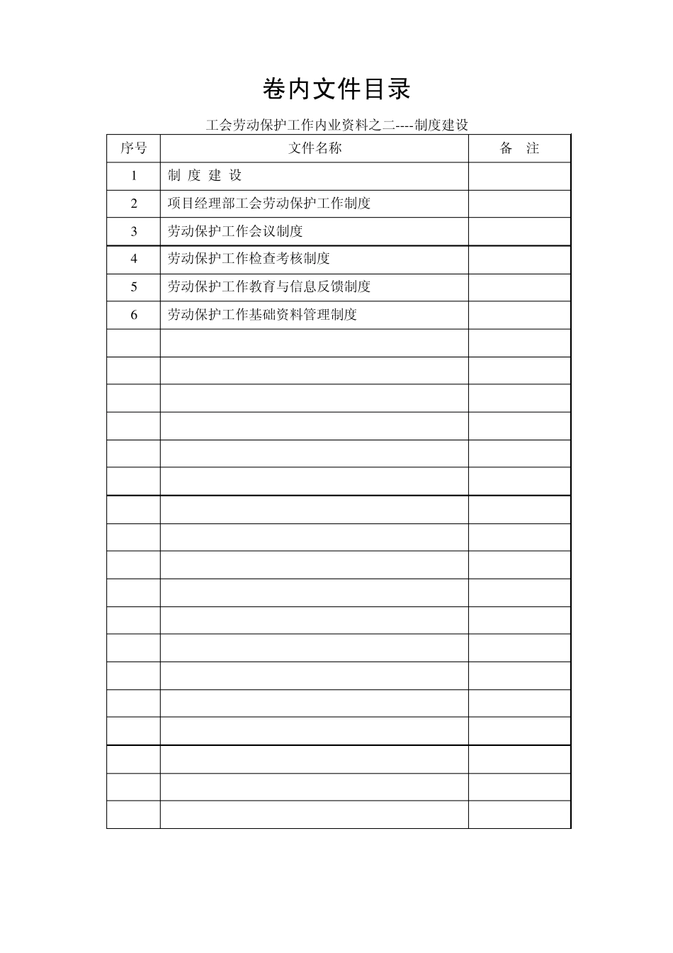001项目经理部工会劳动保护工作制度_第2页