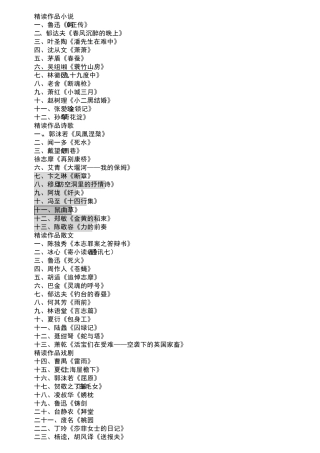 00530中国现代文学作品选2016重点考试必过
