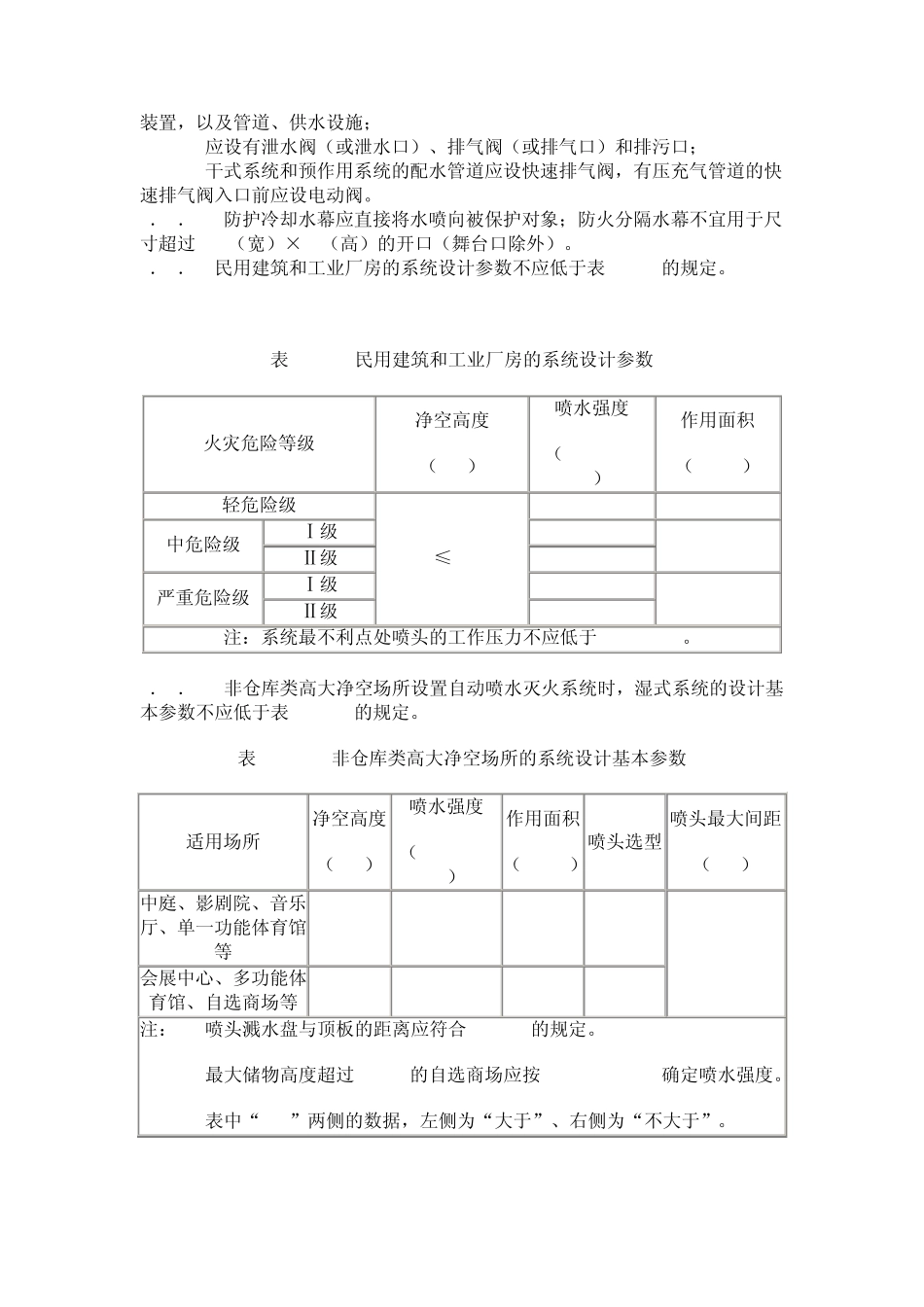 008《自动喷水灭火系统设计规范》GB500842001局部修订条文_第2页