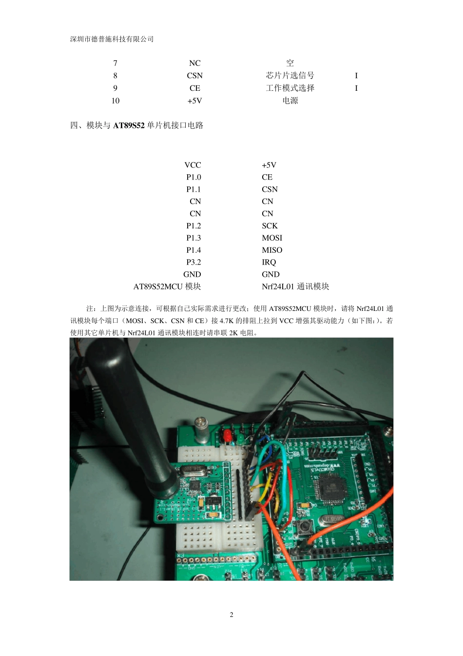 nRF24L01无线通信模块使用手册12_第2页