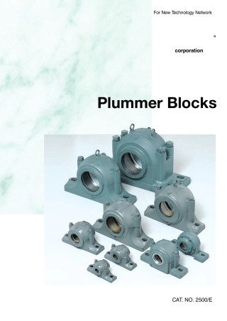 NTN轴承(轴承座)样本