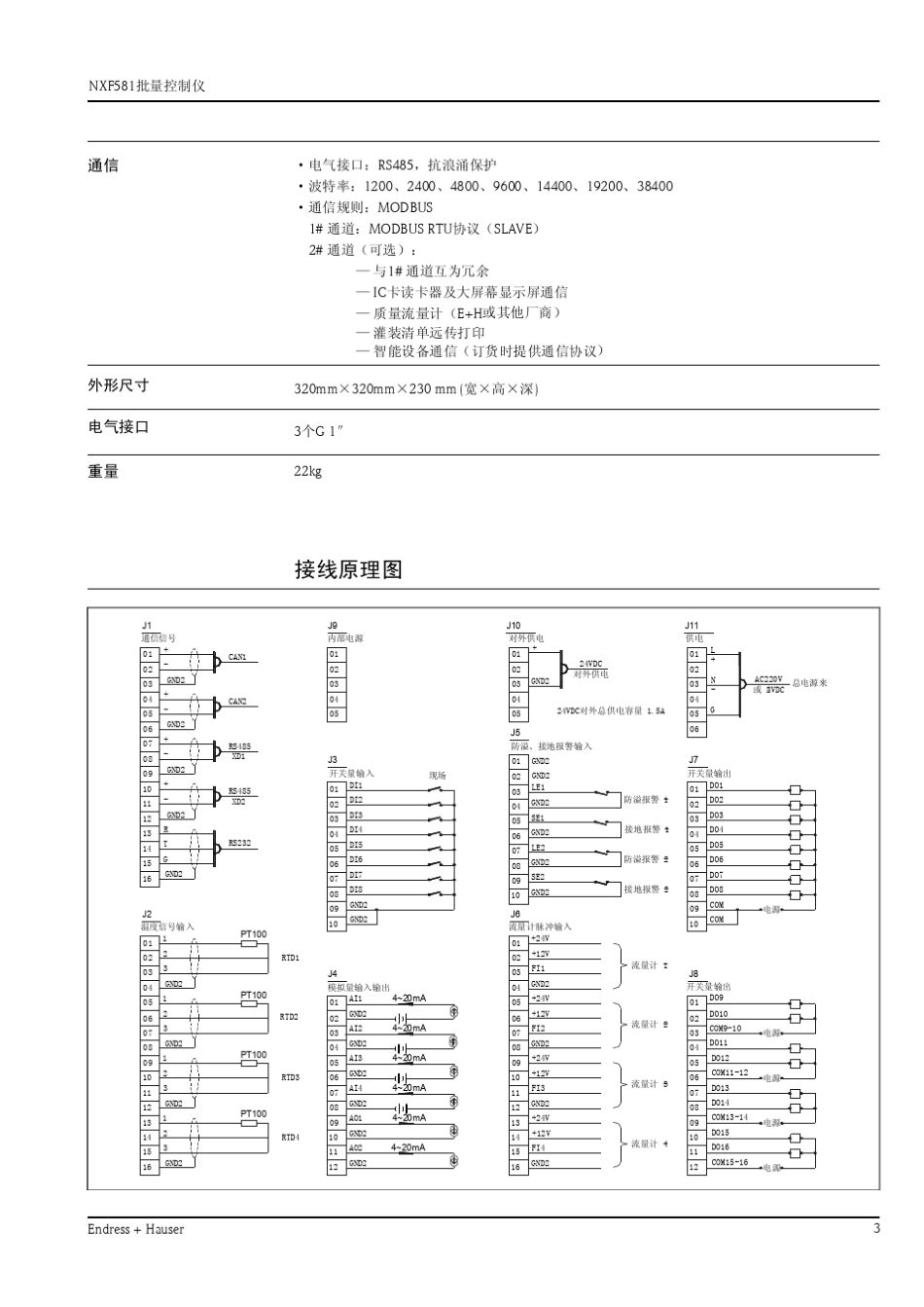 NXF581批量控制仪_第3页