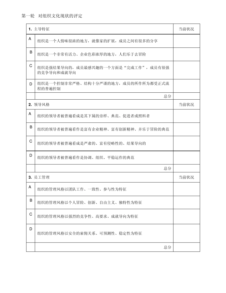 OCAI(组织文化评定)_第2页