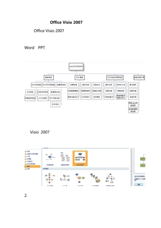 Office及Visio2007两个简例