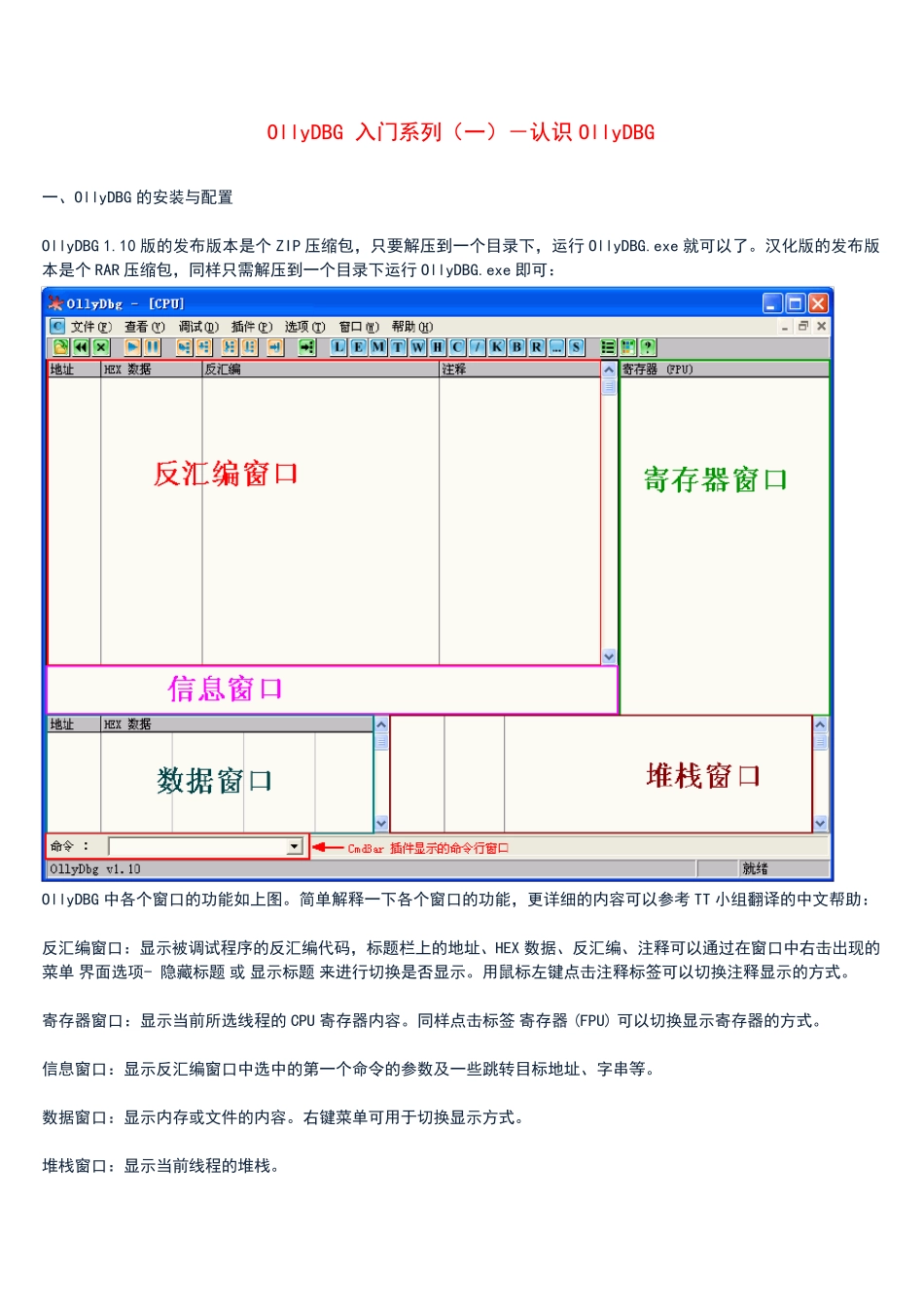 OllyDBG入门教程_第1页