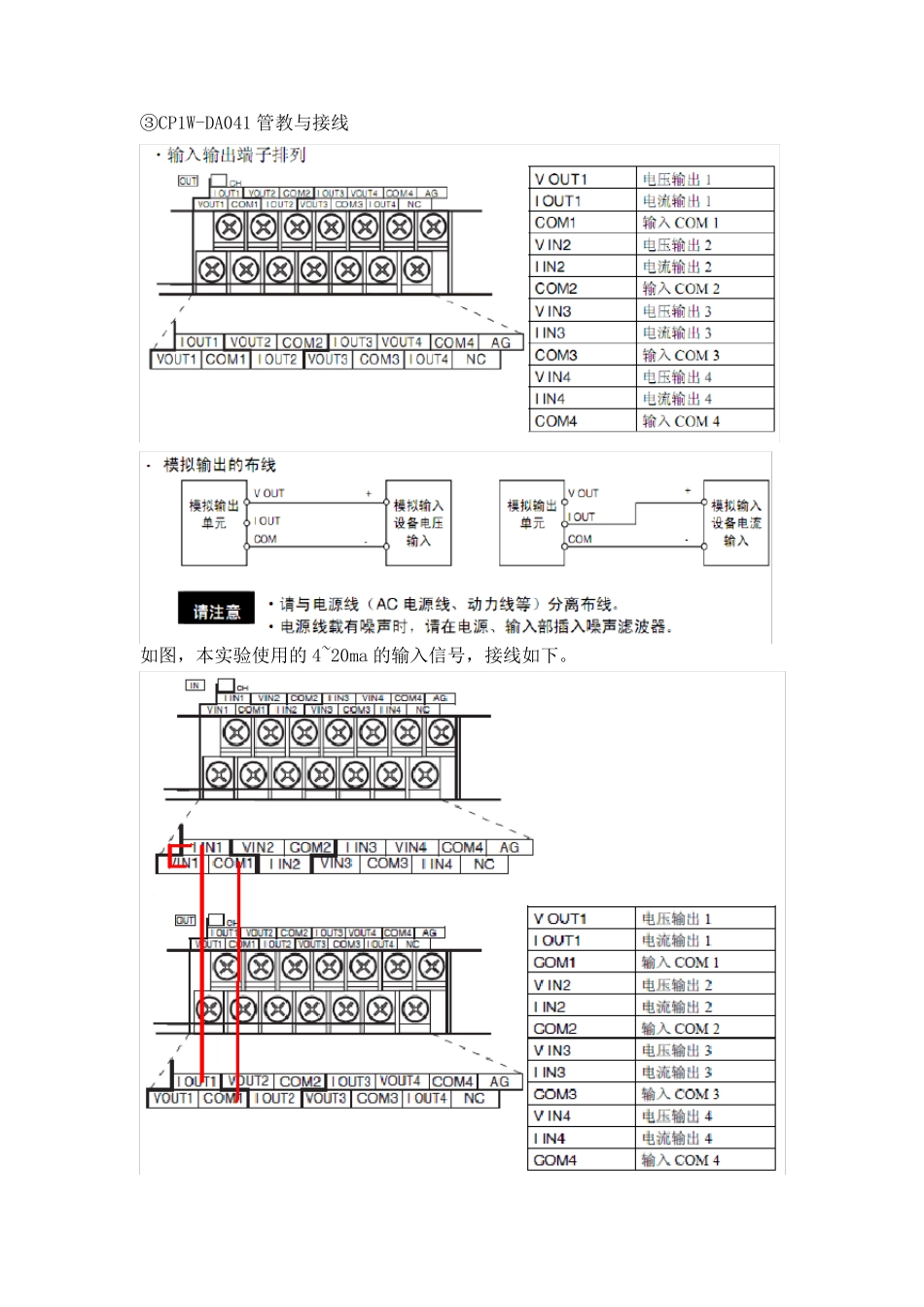 OMRONCP1WDA,AD模块的使用_第2页