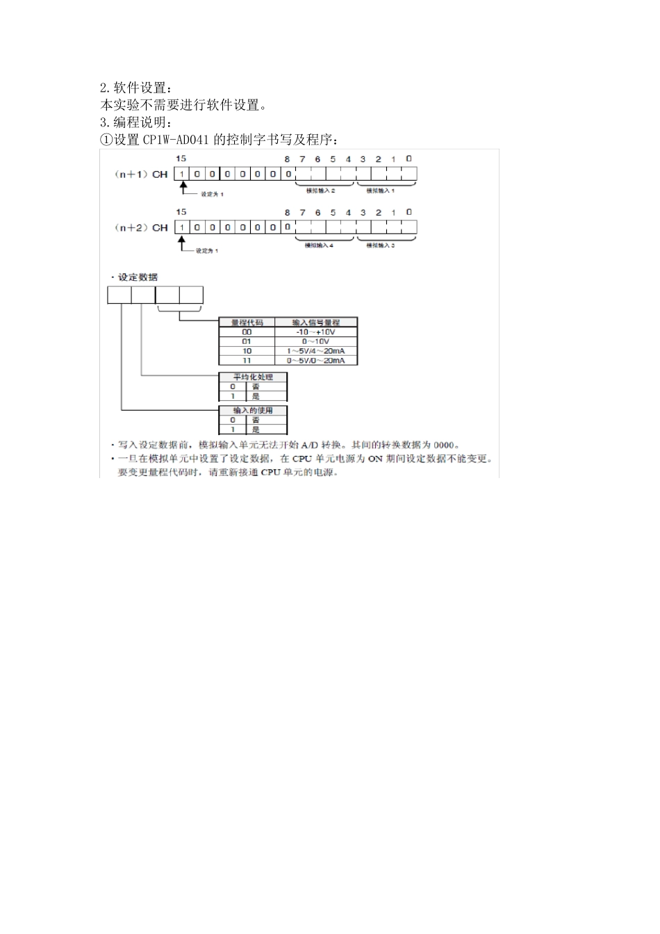 OMRONCP1WDA,AD模块的使用_第3页