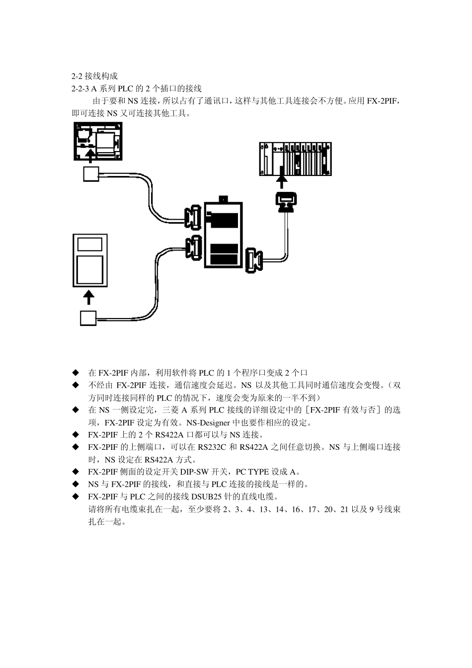 OMRON的NS系列PT与三菱Q系列A系列PLC连接的方法_第3页
