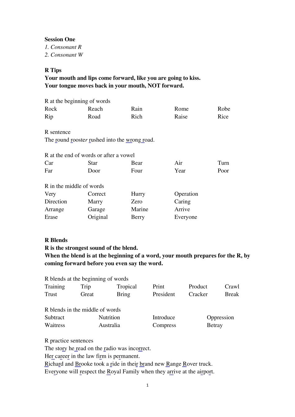Online_Training_Manual_美语发音视频教程_第1页