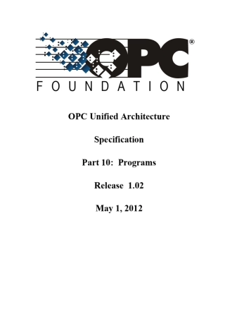 OPCUAPart10Programs1.02Specification