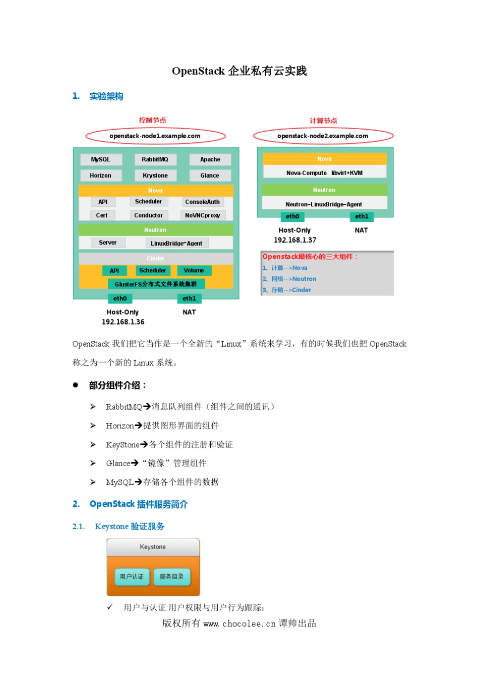 OpenStack企业私有云实践(部署篇)_第1页