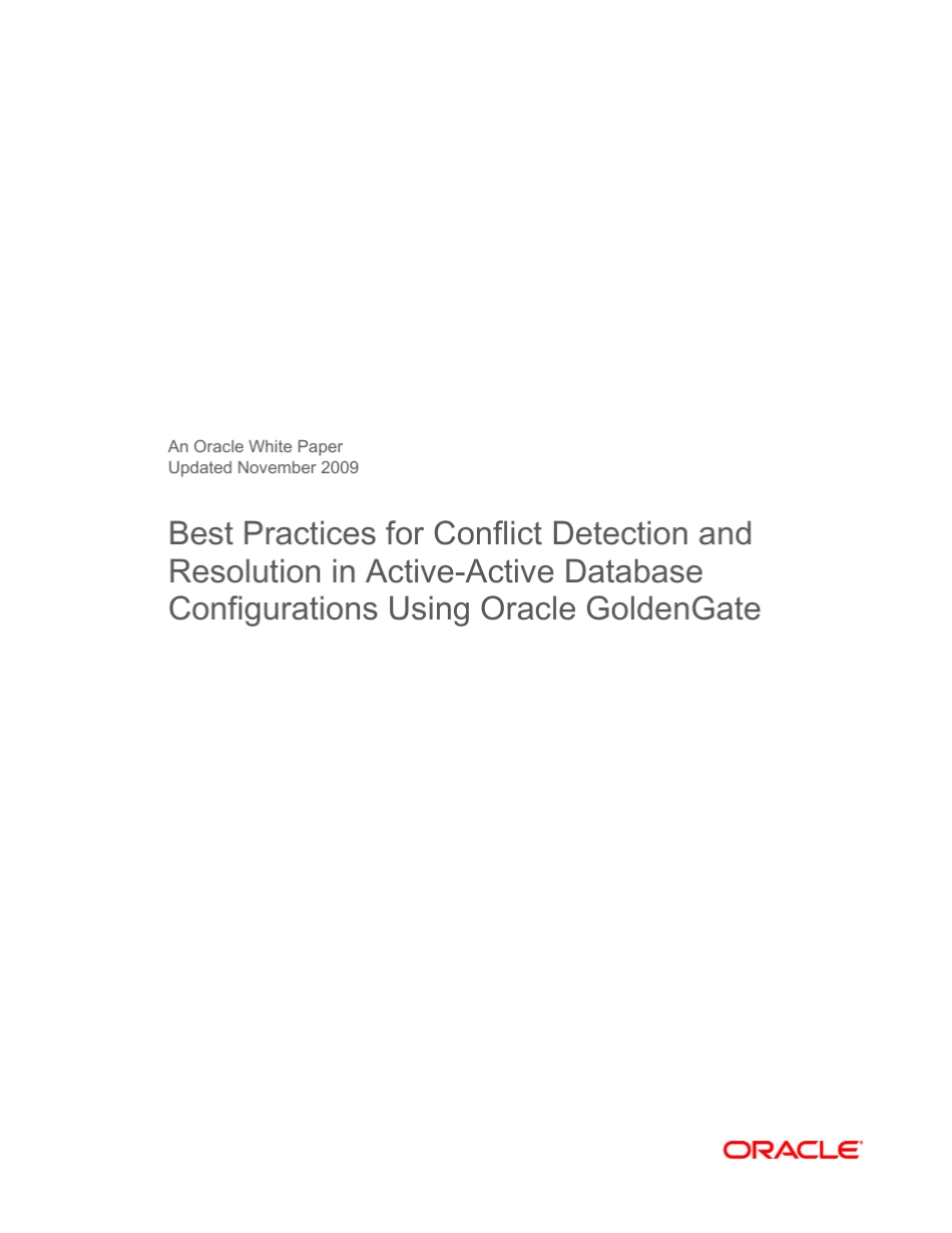 oraclegoldengate白皮书_第1页