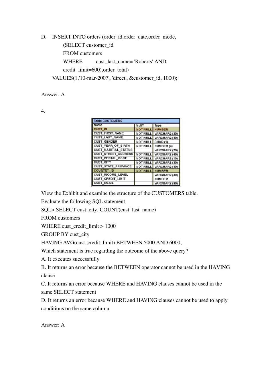 OracleOCP11g考试题库_第3页