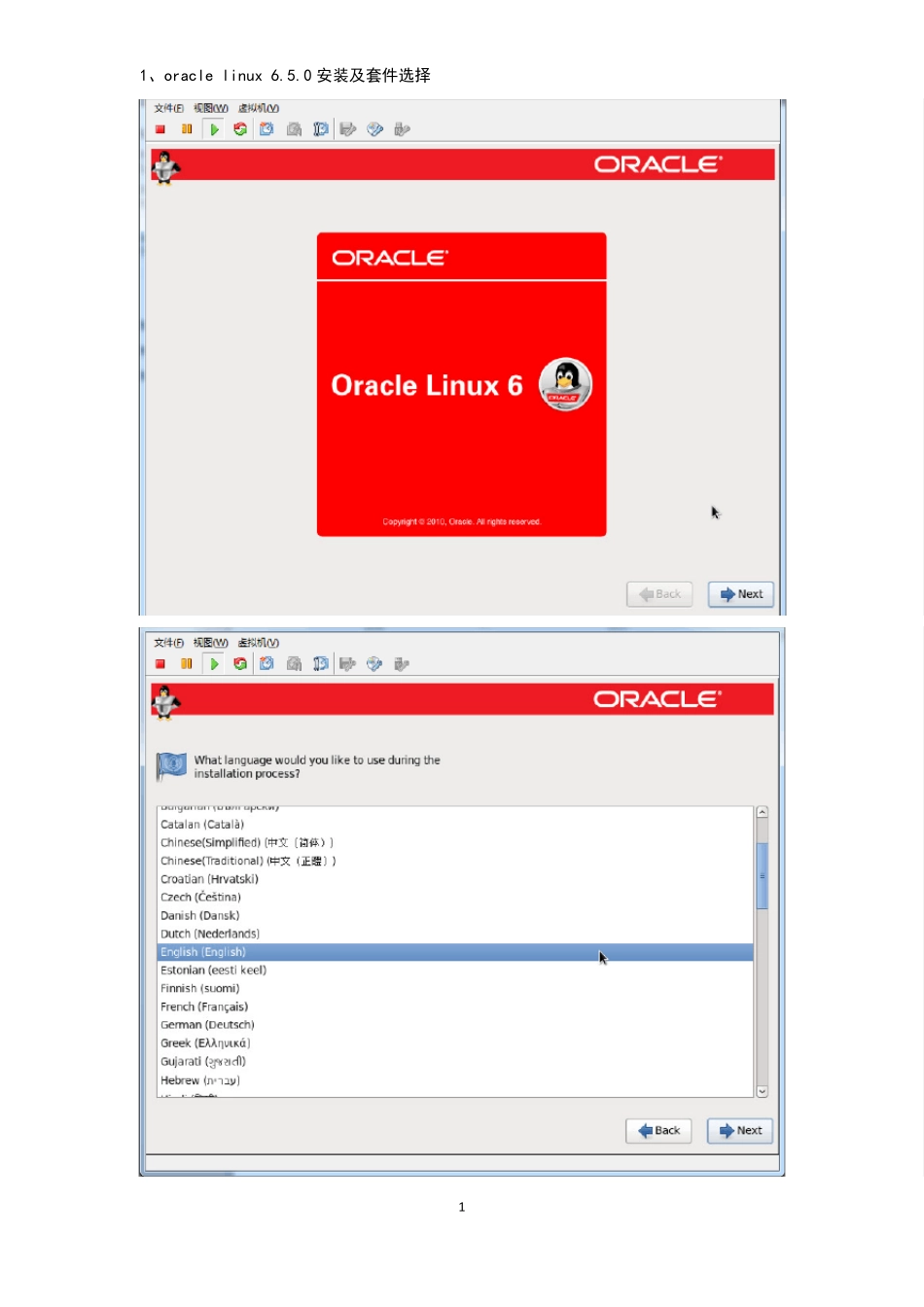 oraclelinux6.5安装oracle11gR2图文详解_第1页
