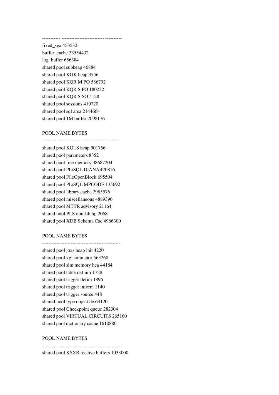 oracle常用命令大全和环境变量路径_第3页