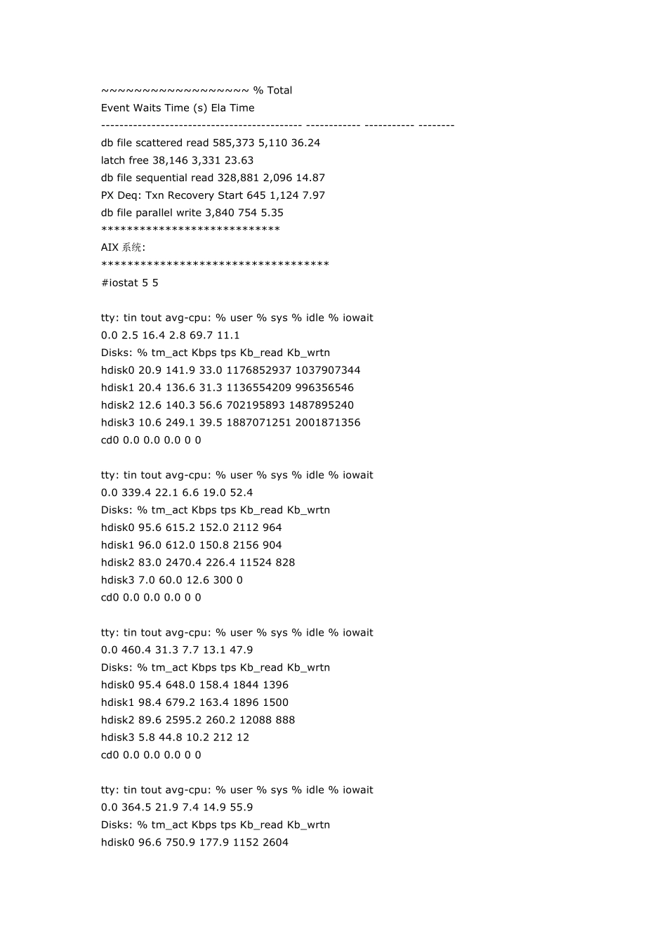 ORACLE数据库变得非常慢解决方案一例_第2页