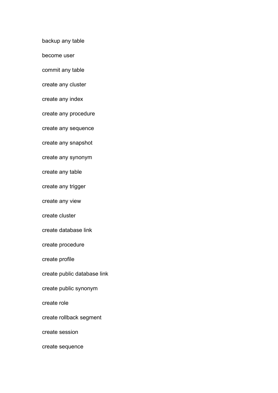 oracle权限全集_第2页